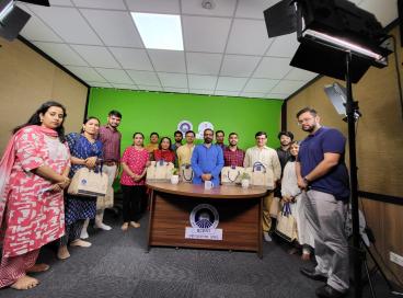 Quiz Competition in  Studio